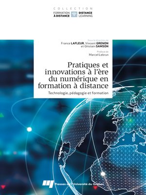 cover image of Pratiques et innovations à l'ère du numérique en formation à distance